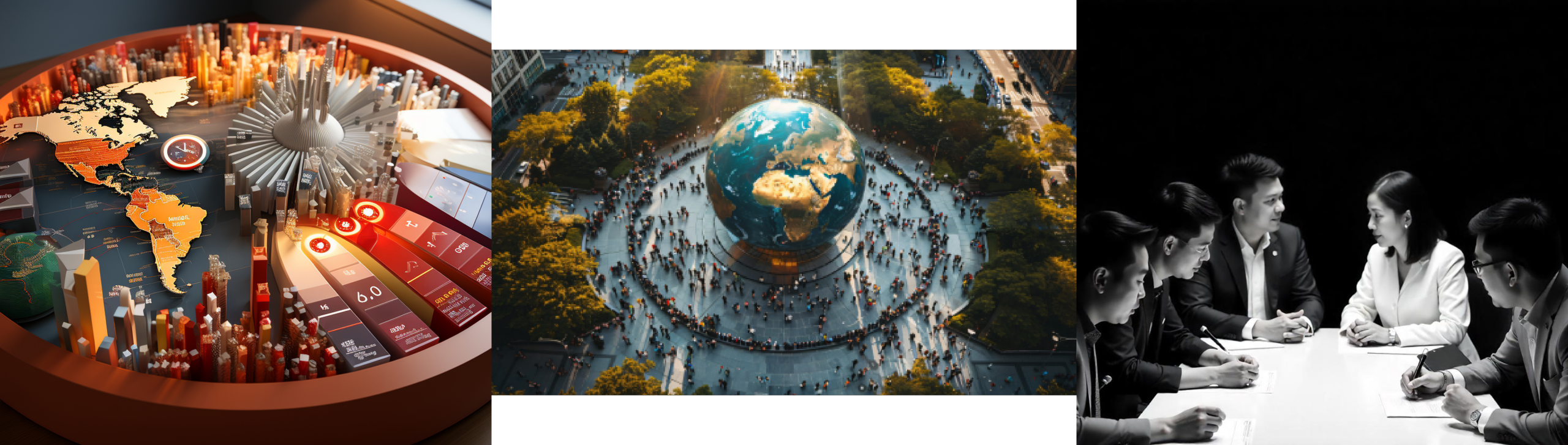 Business locations across the world
