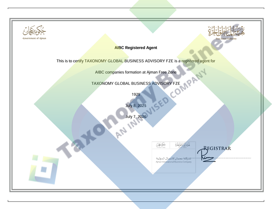 AIBC Certificate